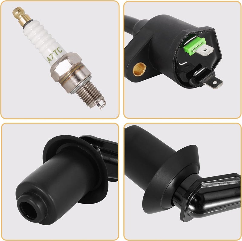 Jiayan Racing Ignition Coil Electrode Spark Plug for 50cc 80cc 90cc 110cc 125cc 150cc Moped Scooter Chinese ATV Go Kart Pit Dirt Bike Engine Motorcycle High Performance - Image 4